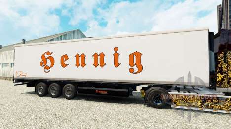 Piel Bennig para Euro Truck Simulator 2