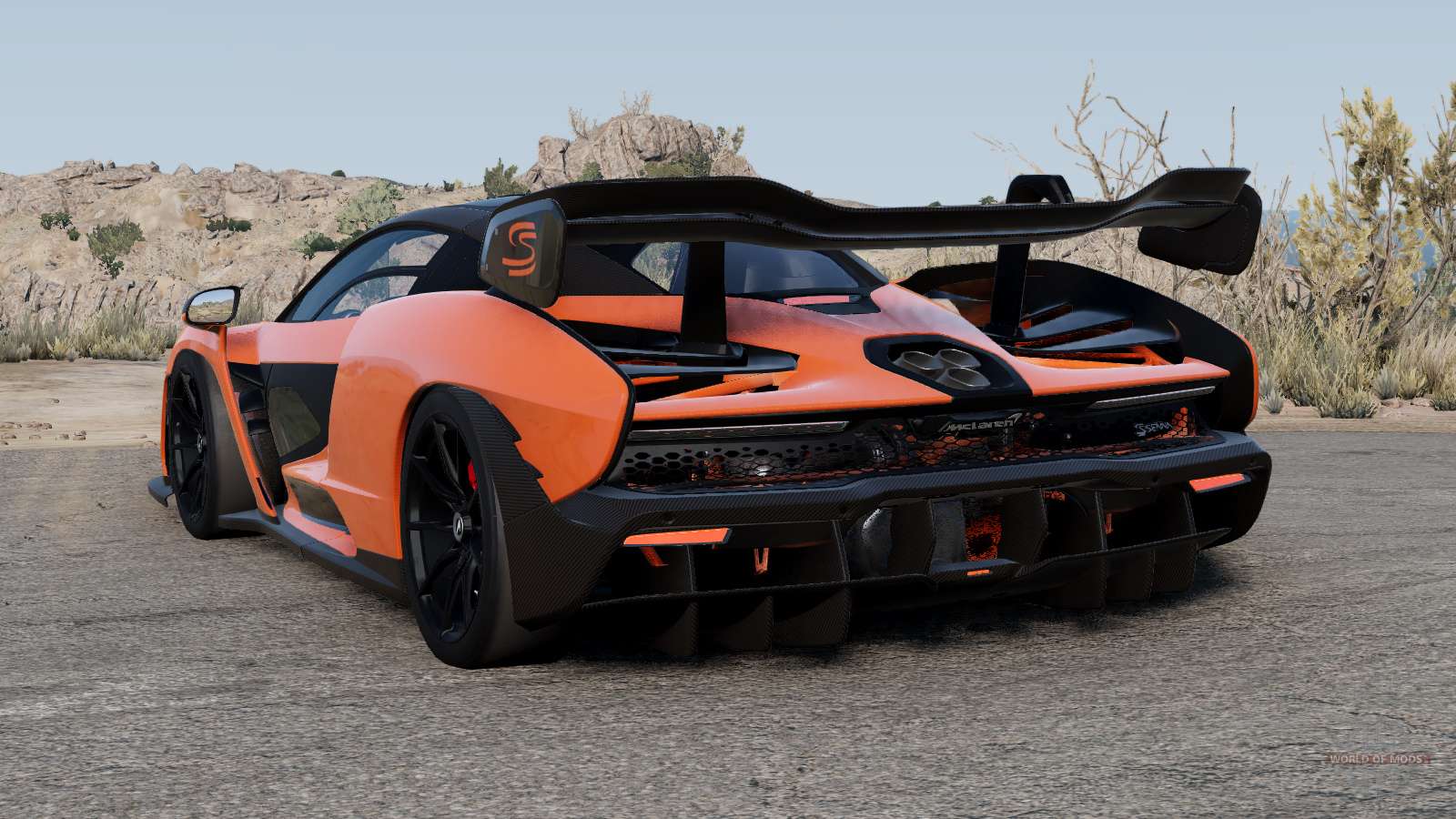 Mclaren Senna Para Beamng Drive