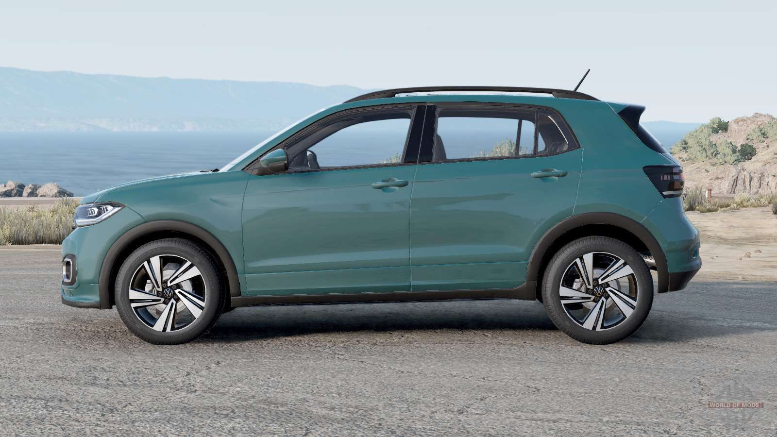 Barre Portatutto Ace-2 In Alluminio Per Volkswagen T-Cross (2019-2025) – 2 Barre, Grigio, Con Blocco Antifurto, Carico Max 75 Kg