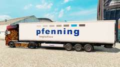 Logística de Skin Pfenning para Euro Truck Simulator 2