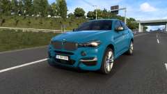BMW X6 M50d F16 2020 MY para Euro Truck Simulator 2