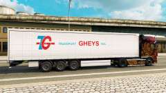 Gheys de transporte de la piel para Euro Truck Simulator 2