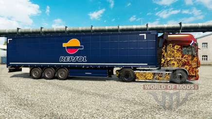 Piel Repsol para Euro Truck Simulator 2