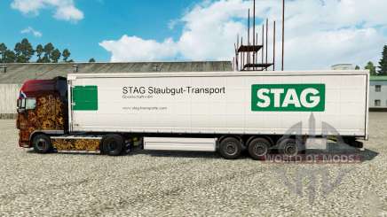 Piel Ciervo Staubgut Transporte para Euro Truck Simulator 2