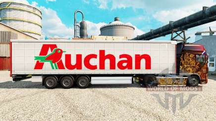 Piel Auchan para Euro Truck Simulator 2
