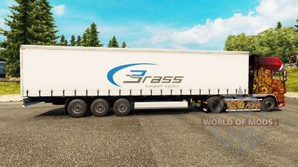Skin Brass Transport Logistics para Euro Truck Simulator 2