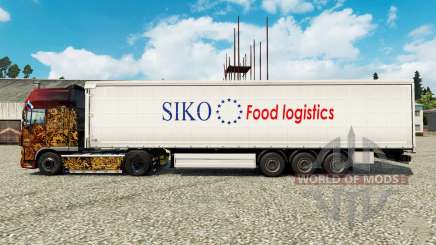Skin Siko Food Logística para Euro Truck Simulator 2