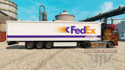 Piel FedEx para Euro Truck Simulator 2