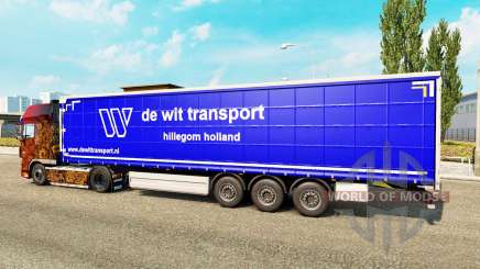 Skin De Wit Transport para Euro Truck Simulator 2