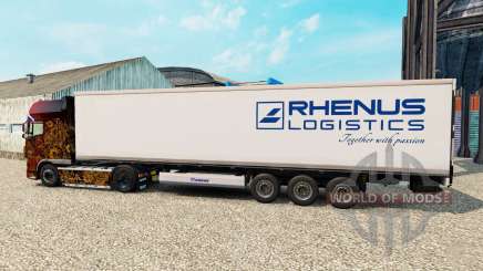 Piel Rhenus Logística para Euro Truck Simulator 2