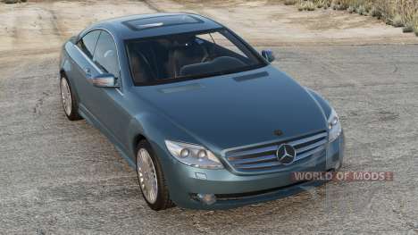 Mercedes-Benz CL Mineral Green para BeamNG Drive