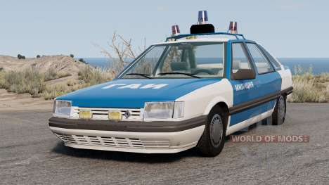 Renault 21 Boston Blue para BeamNG Drive