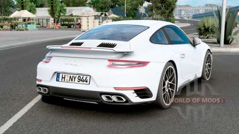 Porsche 911 White Lilac para Euro Truck Simulator 2