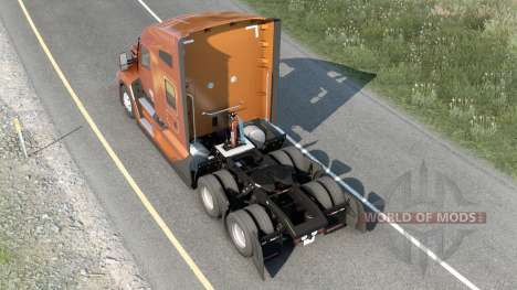 Kenworth T680 Yellow Orange para American Truck Simulator