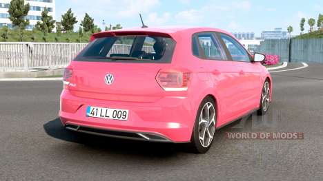 Volkswagen Polo Fiery Rose para Euro Truck Simulator 2