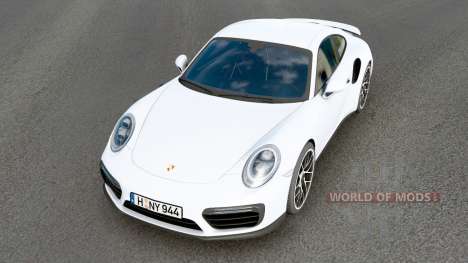 Porsche 911 White Lilac para Euro Truck Simulator 2