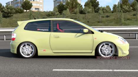 Honda Civic Type-R (EP3) Pale Goldenrod para Euro Truck Simulator 2