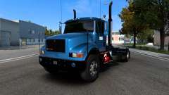 International 4700 Cyan Cornflower Blue para American Truck Simulator