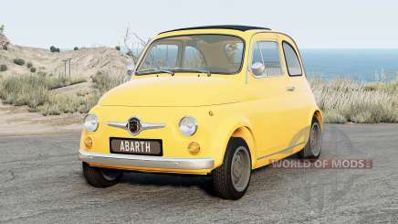 Fiat 595 Abarth Kournikova para BeamNG Drive