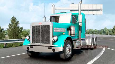 Peterbilt 359 Bright Turquoise para American Truck Simulator