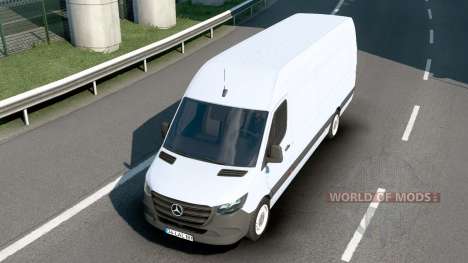 Mercedes-Benz Sprinter Geyser para Euro Truck Simulator 2