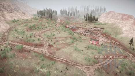 Red Rock County para Spintires MudRunner