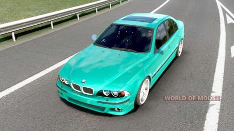 BMW M5 (E39) Persian Green para Euro Truck Simulator 2