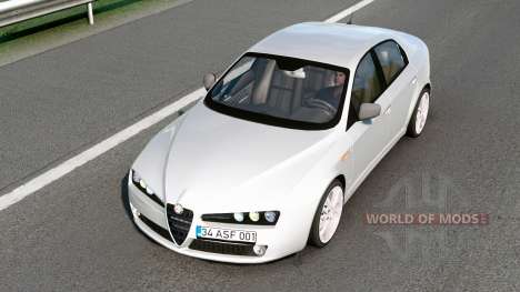 Alfa Romeo 159 Light Gray para Euro Truck Simulator 2