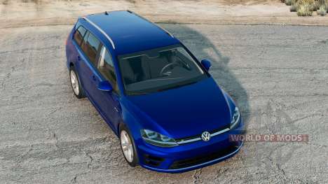 Volkswagen Golf Variant Phthalo Blue para BeamNG Drive