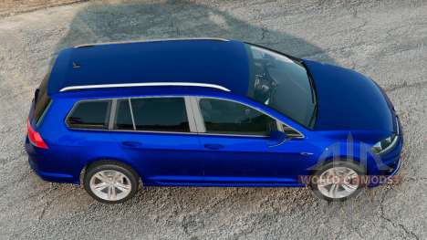 Volkswagen Golf Variant Phthalo Blue para BeamNG Drive