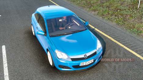 Opel Astra Deep Sky Blue para American Truck Simulator