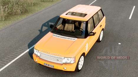 Land Rover Range Rover Lightning Yellow para American Truck Simulator