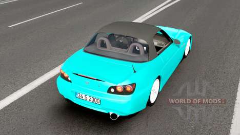 Honda S2000 Turquoise Blue para Euro Truck Simulator 2