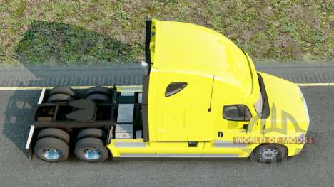 Freightliner Cascadia Maximum Yellow para American Truck Simulator