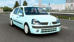 Renault Clio Symbol 2003 Blizzard Blue para Euro Truck Simulator 2