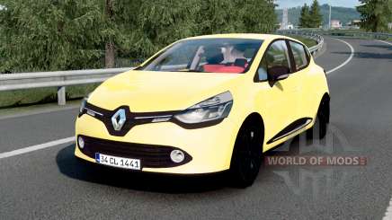 Renault Clio 2013 Flavescent para Euro Truck Simulator 2