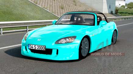 Honda S2000 Turquoise Blue para Euro Truck Simulator 2