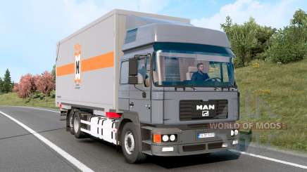 MAN F2000 BDF Oslo Gray para Euro Truck Simulator 2