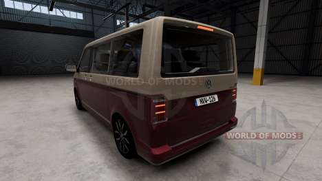 Volkswagen Multivan T6 2024 v1.0 para BeamNG Drive