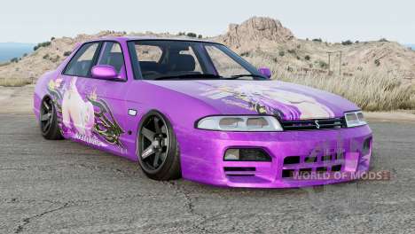 Nissan Skyline GTS25t TypeM (E-ECR33) 1997 para BeamNG Drive