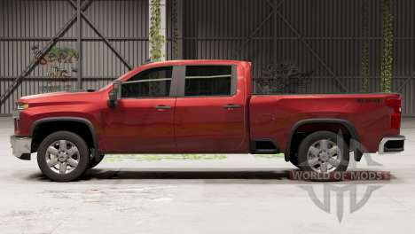 Chevrolet Silverado 2500 HD LTZ Crew Cab 2023 para BeamNG Drive