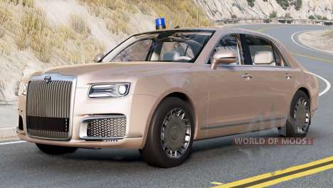 Aurus Senat Limousine L700 (412312) 2024 para BeamNG Drive