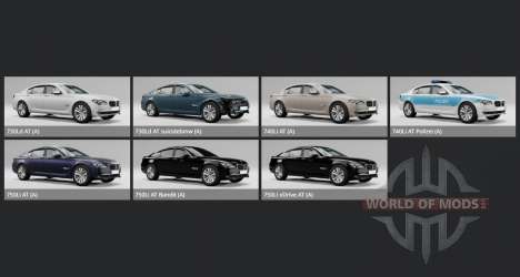BMW 750Li xDrive (F02) 2008 para BeamNG Drive