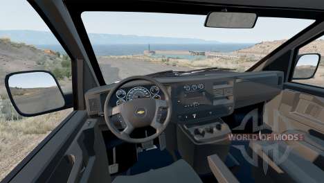 Chevrolet Express 3500 Extended Cargo Van 2022 para BeamNG Drive