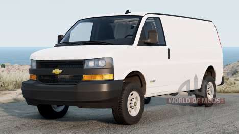 Chevrolet Express 3500 Extended Cargo Van 2022 para BeamNG Drive