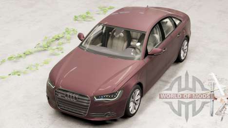 Audi A6 3.0 TDI Sedan (Typ 4G) 2011 para BeamNG Drive