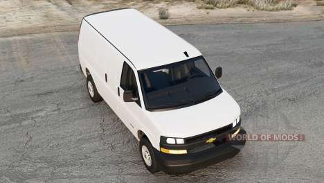 Chevrolet Express 3500 Extended Cargo Van 2022 para BeamNG Drive