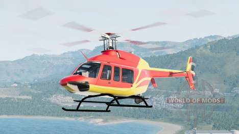 Bell 407 Helicopter para BeamNG Drive