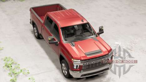 Chevrolet Silverado 2500 HD LTZ Crew Cab 2023 para BeamNG Drive