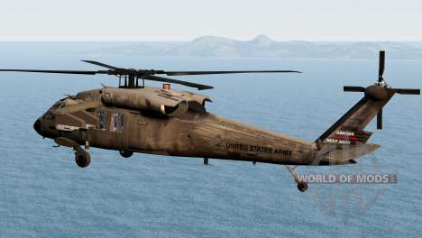 Sikorsky UH-60A Black Hawk 1977 para BeamNG Drive